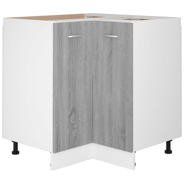 vidaXL Küchenschrank Lyon Grau Sonoma 75,5x75,5x81,5 cm Holzwerkstoff