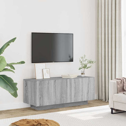 Meuble TV vidaXL gris Sonoma 100x35x40 cm aggloméré