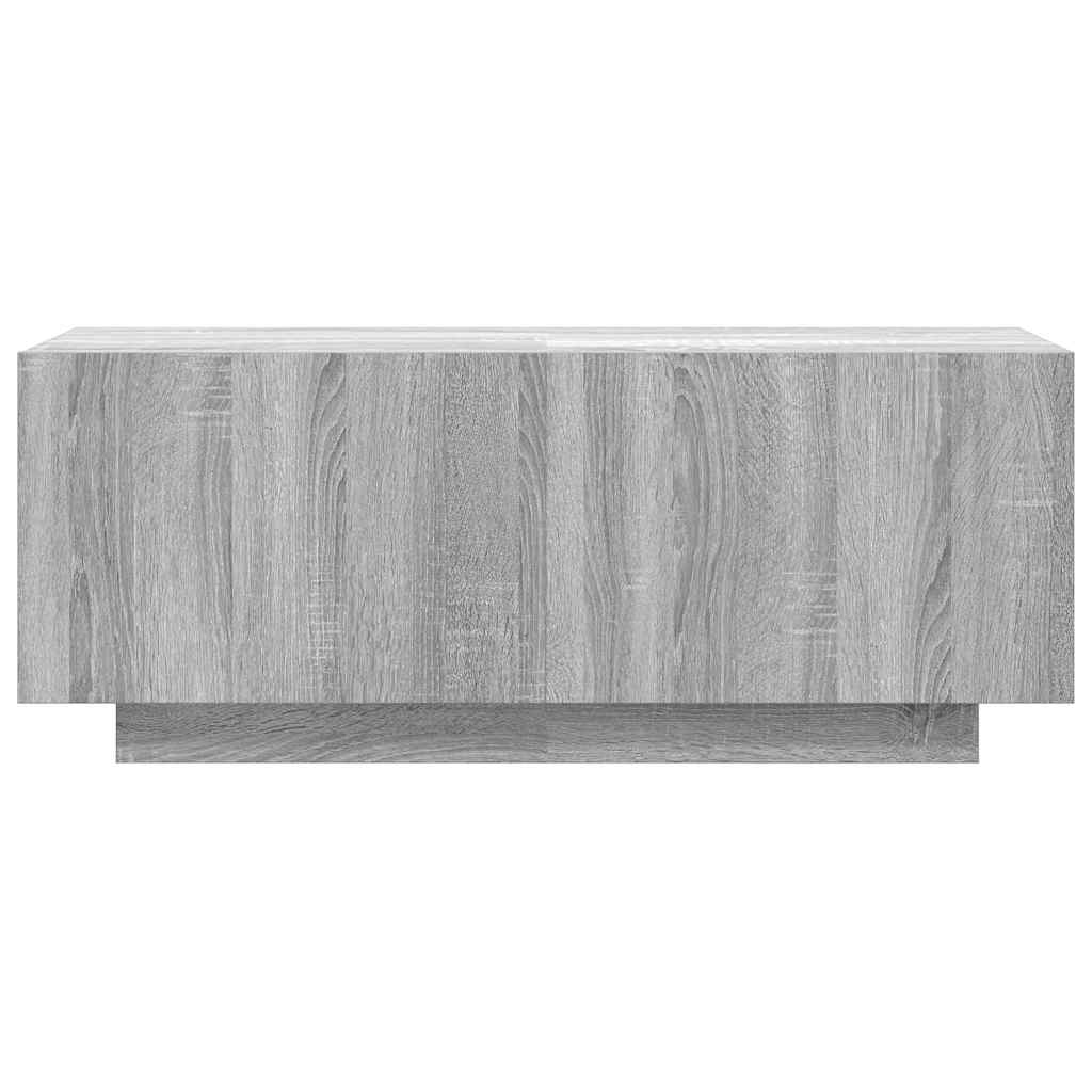 Meuble TV vidaXL gris Sonoma 100x35x40 cm aggloméré