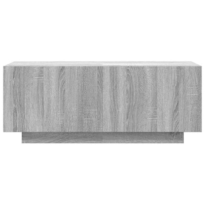 Meuble TV vidaXL gris Sonoma 100x35x40 cm aggloméré