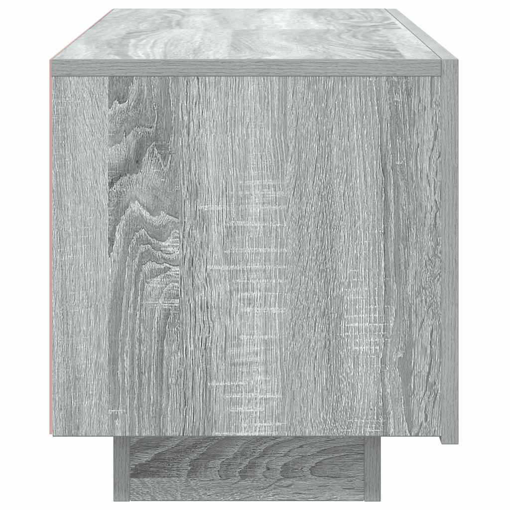 Meuble TV vidaXL gris Sonoma 100x35x40 cm aggloméré