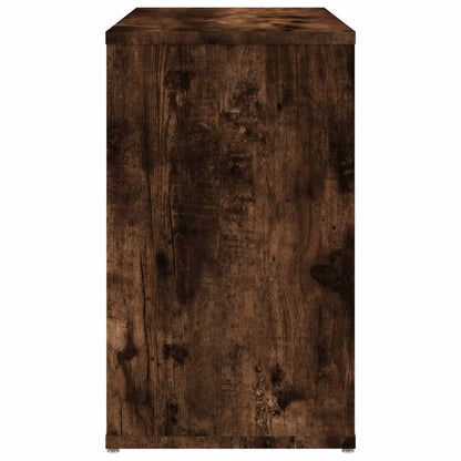 vidaXL Table d'appoint chêne fumé 60x30x50 cm bois d'ingénierie