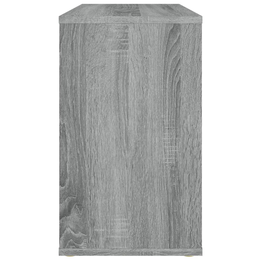 vidaXL Table d'appoint gris Sonoma 60x30x50 cm Bois d'ingénierie