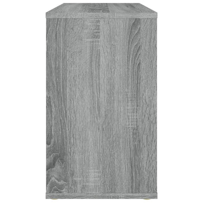 vidaXL Table d'appoint gris Sonoma 60x30x50 cm Bois d'ingénierie