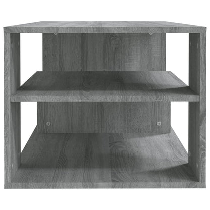vidaXL Table basse gris sonoma 100x50x40 cm aggloméré