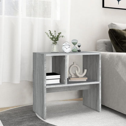 vidaXL Beistelltisch Grau Sonoma 50x30x50 cm Holzwerkstoff
