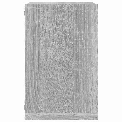 vidaXL Wandregale 2 pcs Graues Sonoma 26 x 15 x 26 cm Holzwerkstoff