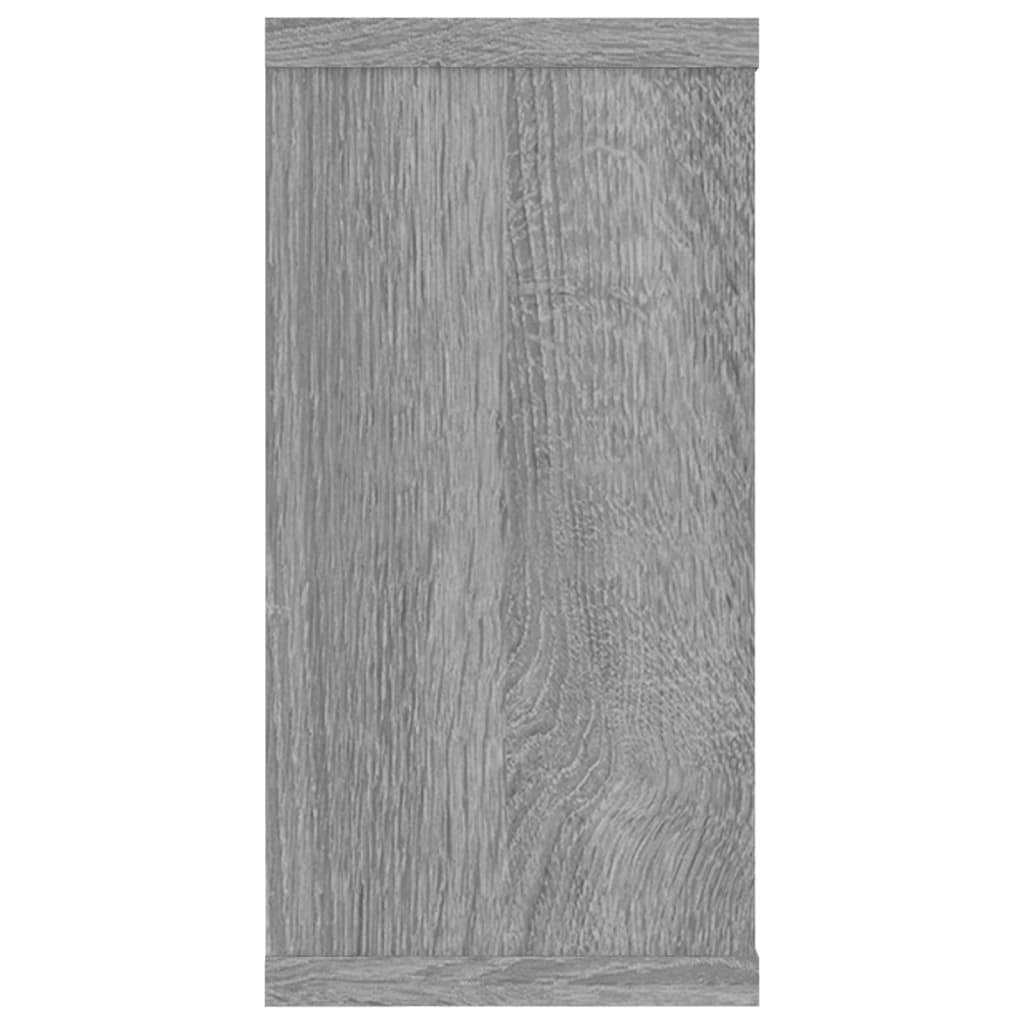 vidaXL Étagères murales 4 pcs Gris Sonoma 100x15x30 cm Bois d'ingénierie