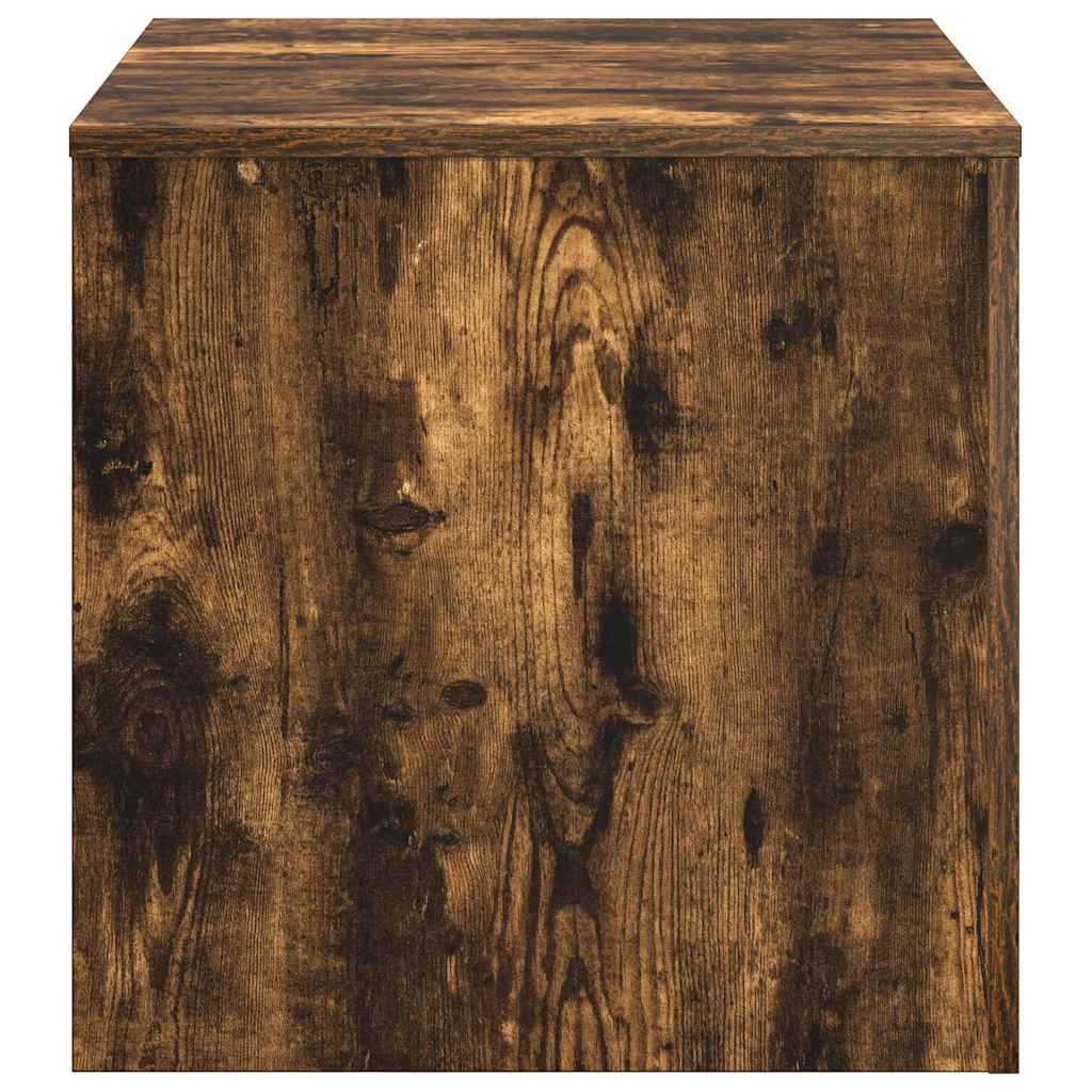 vidaXL Tables d'appoint 3 pcs Chêne fumé Bois d'ingénierie