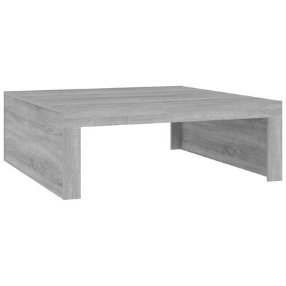 Couchtisch Grau Sonoma 100x100x35 cm Holzwerkstoff
