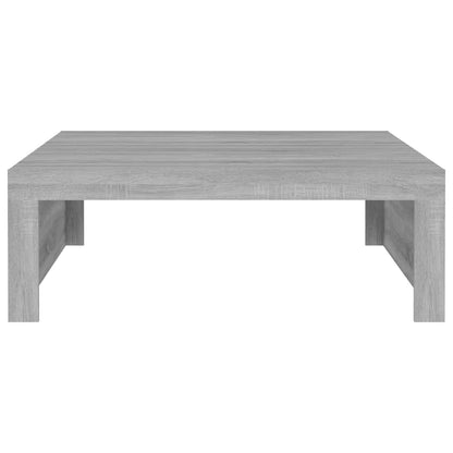 Couchtisch Grau Sonoma 100x100x35 cm Holzwerkstoff