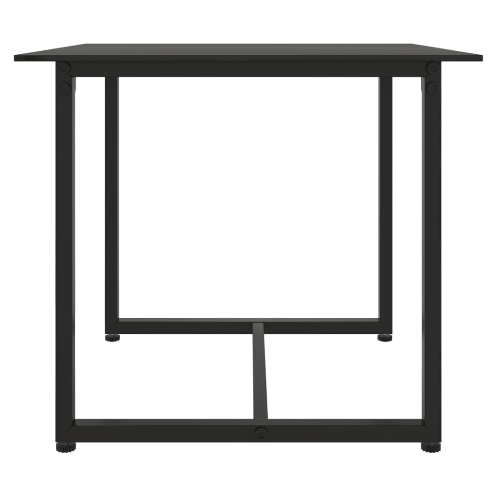 vidaXL 3-tlg. Garten-Lounge-Set mit Kissen Schwarz Poly Rattan