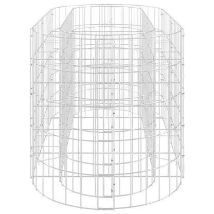 vidaXL Carré potager en gabions Acier galvanisé 120x50x50 cm