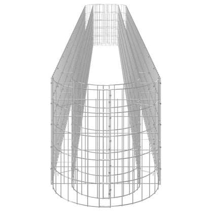 vidaXL Carré potager en gabions Acier galvanisé 470x50x50 cm