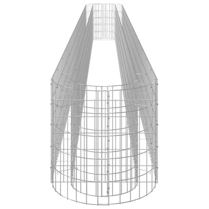 vidaXL Carré potager en gabion Fer galvanisé 540x50x50 cm