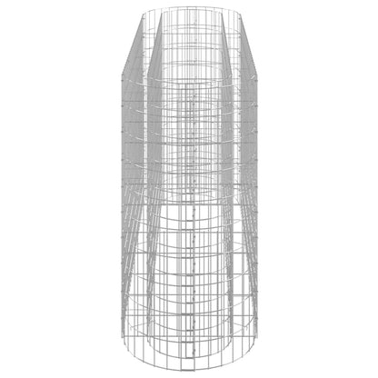 vidaXL Gabionen-Hochbeet Verzinktes Eisen 190x50x100 cm