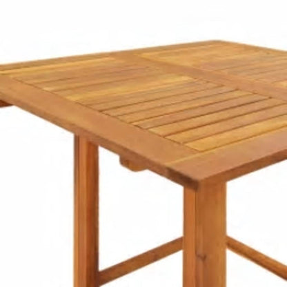 vidaXL Bistrotisch 75x75x110 cm Massivholz Akazie