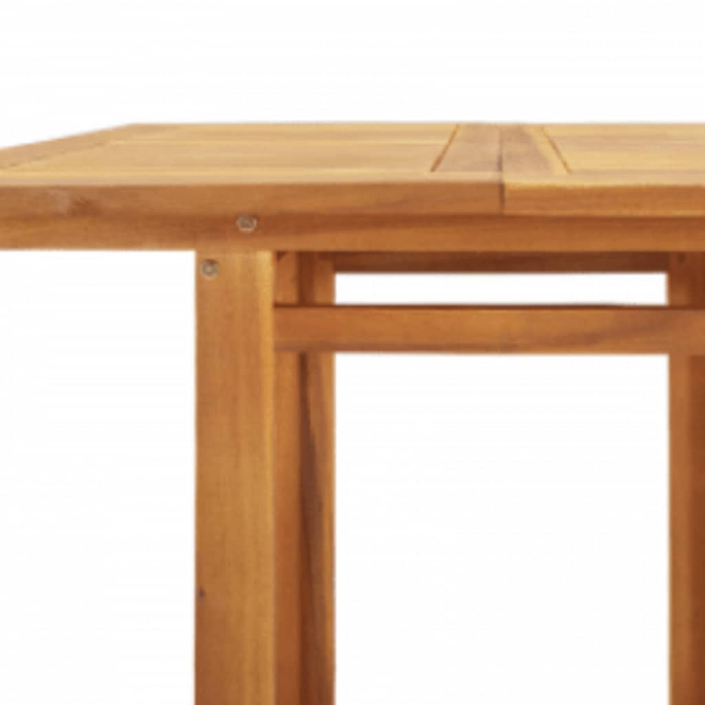 vidaXL Bistrotisch 75x75x110 cm Massivholz Akazie