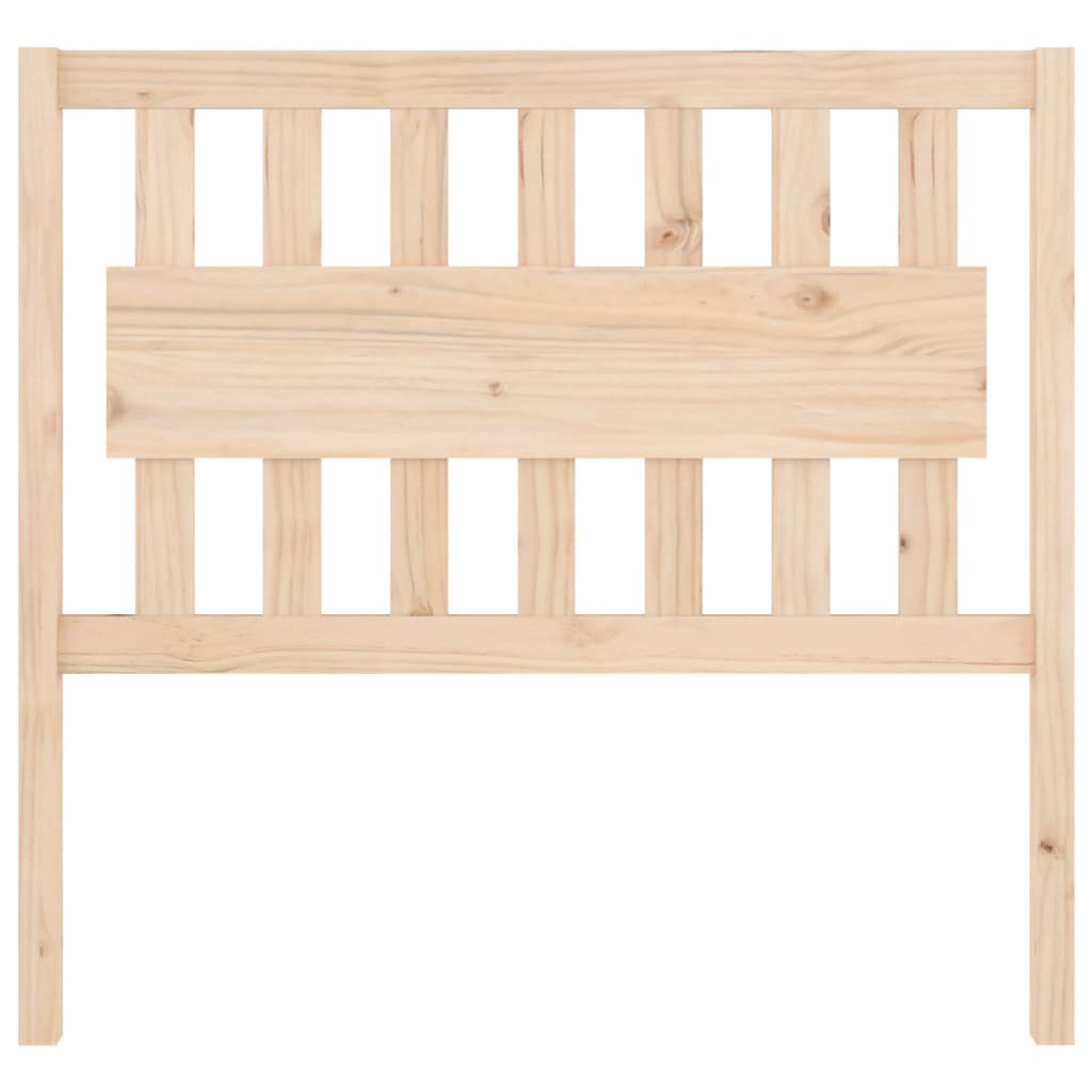 vidaXL Bett-Kopfteil 105,5x4x100 cm Massivholz Kiefer