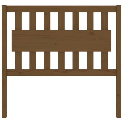 vidaXL Bett-Kopfteil Honigbraun 105,5x4x100 cm Massivholz Kiefer