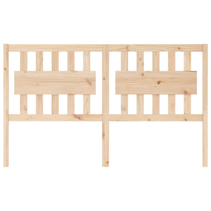 vidaXL Bett-Kopfteil 155,5x4x100 cm Massivholz Kiefer