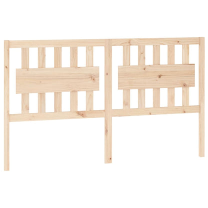 vidaXL Bett-Kopfteil 165,5x4x100 cm Massivholz Kiefer