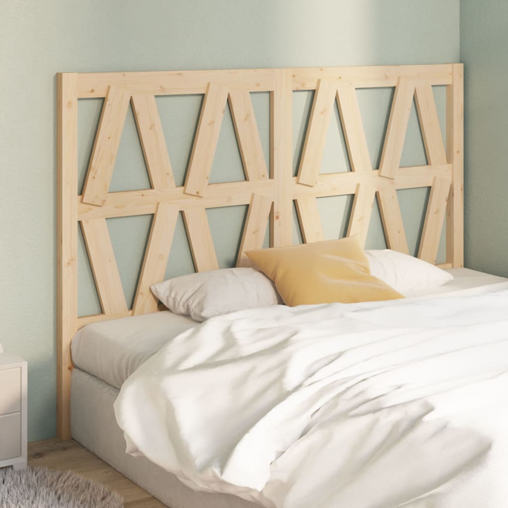 vidaXL Bett-Kopfteil 126x4x100 cm Massivholz Kiefer