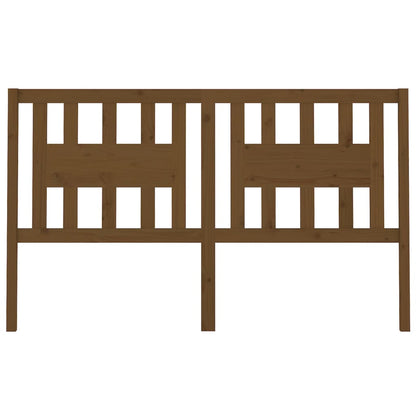 vidaXL Kopfteil Honigbraun 141x4x100 cm Massivholz Kiefer