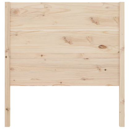 vidaXL Kopfteil 81x4x100 cm Massivholz Kiefer