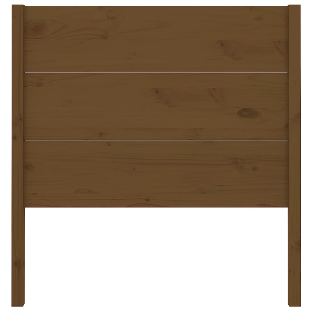 vidaXL Kopfteil Honigbraun 81x4x100 cm Massivholz Kiefer