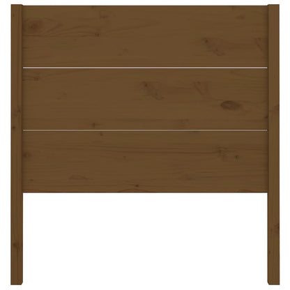 vidaXL Kopfteil Honigbraun 81x4x100 cm Massivholz Kiefer