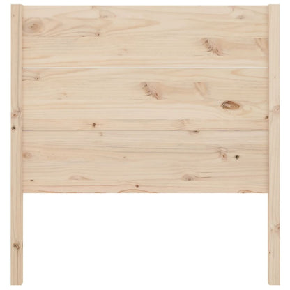 vidaXL Kopfteil 96x4x100 cm Massivholz Kiefer
