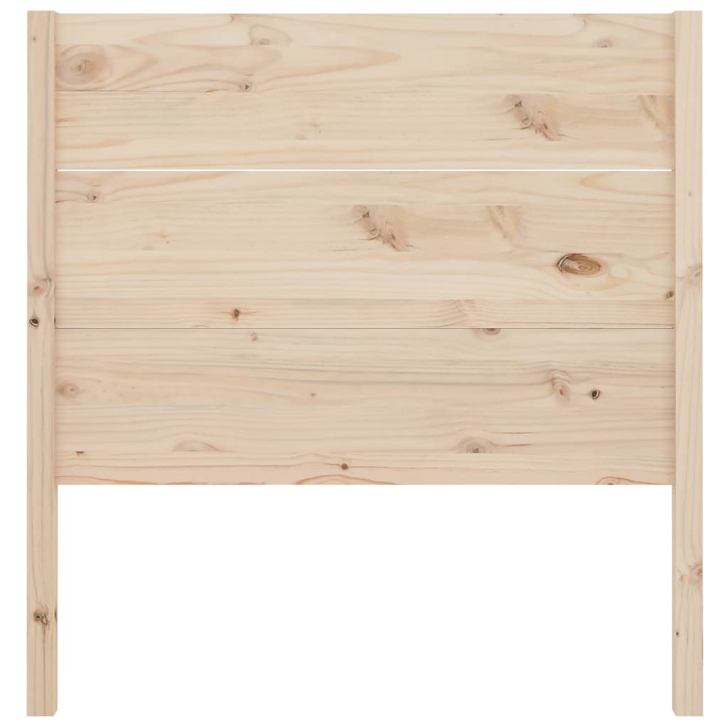 vidaXL Kopfteil 106x4x100 cm Massivholz Kiefer