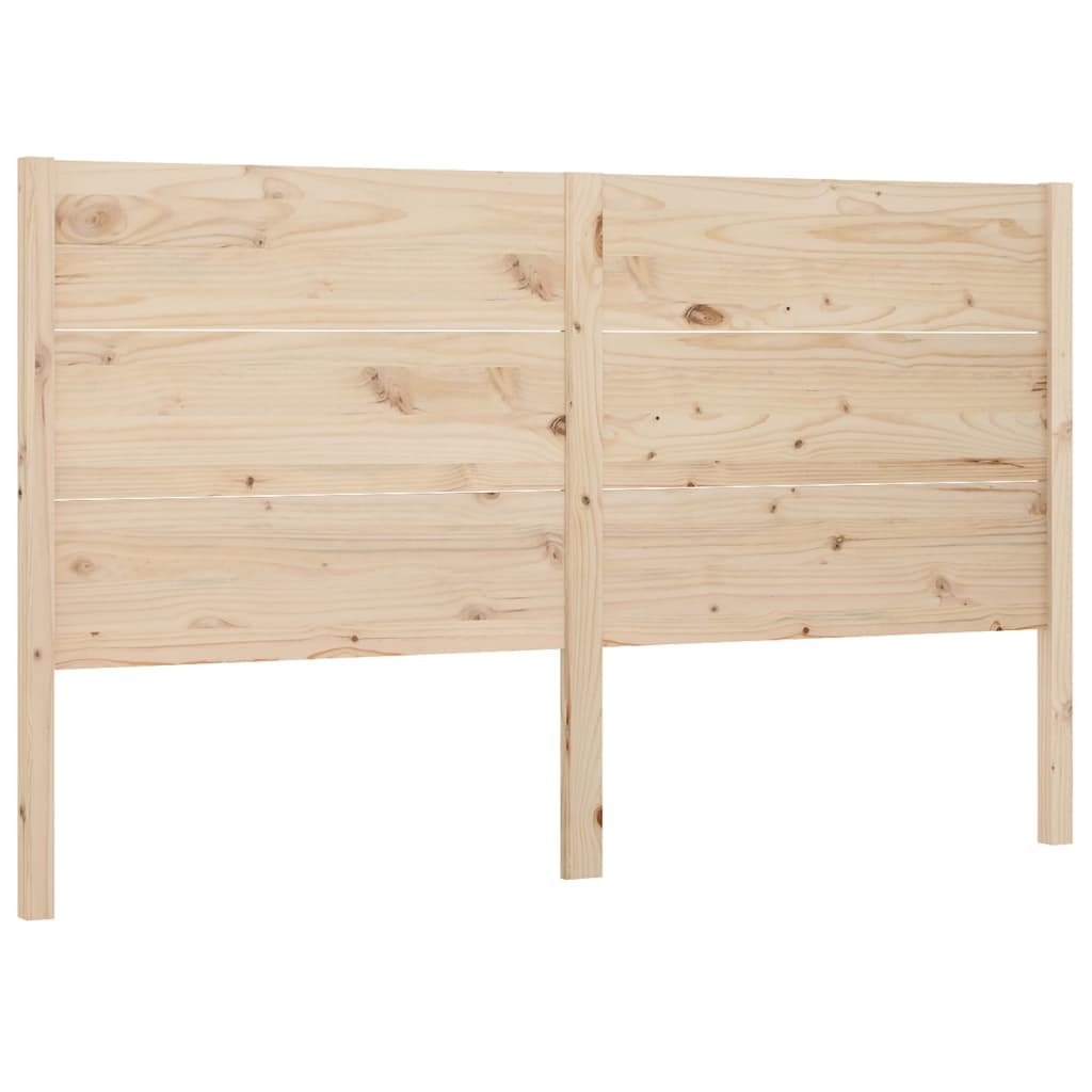 vidaXL Kopfteil 206x4x100 cm Massivholz Kiefer