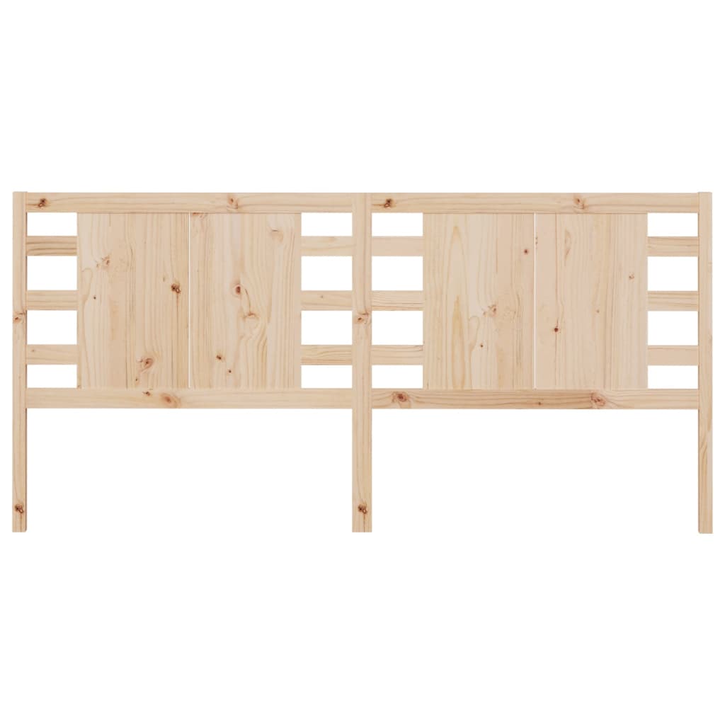 vidaXL Bett-Kopfteil 141x4x100 cm Massivholz Kiefer