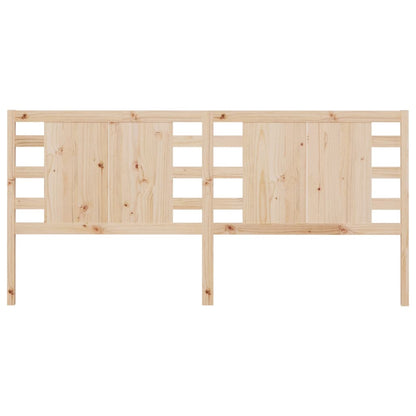 vidaXL Bett-Kopfteil 141x4x100 cm Massivholz Kiefer