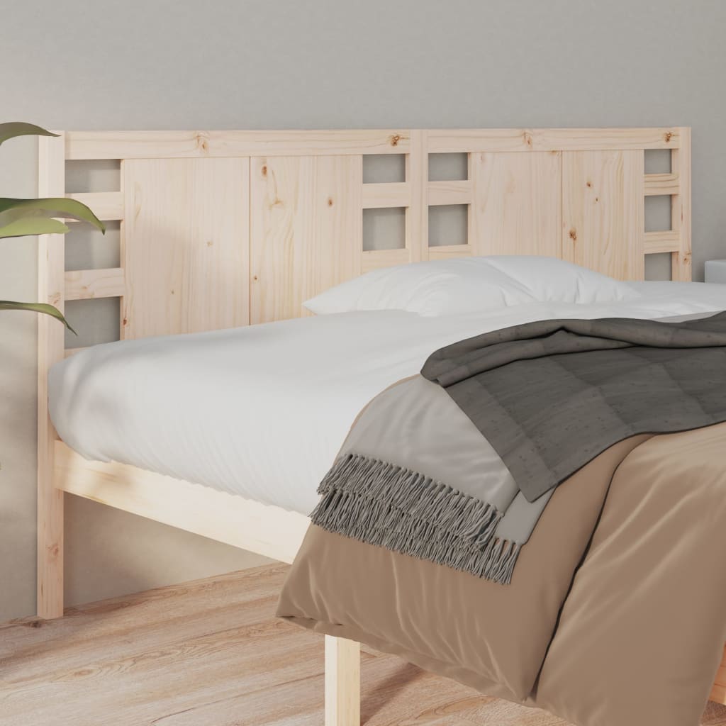 vidaXL Bett-Kopfteil 141x4x100 cm Massivholz Kiefer
