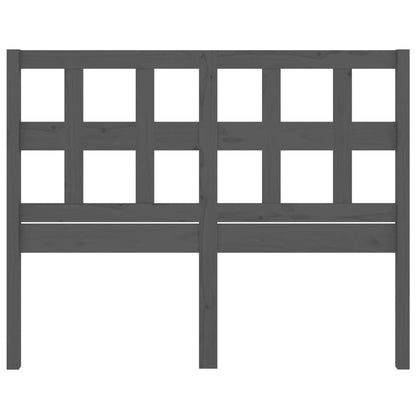 vidaXL Tête de lit gris 205,5x4x100 cm bois de pin massif