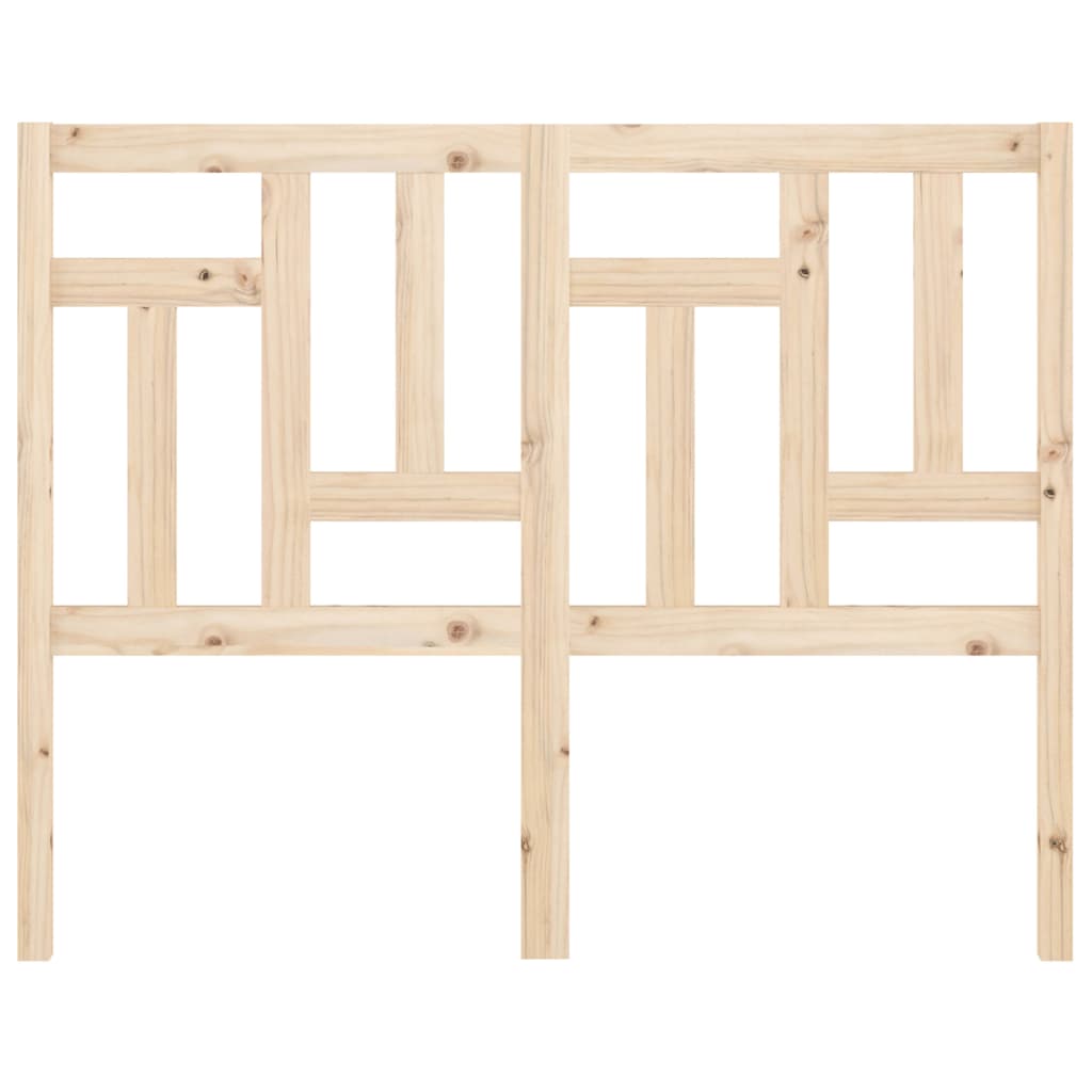 vidaXL Tête de lit 140,5x4x100 cm Bois de pin massif