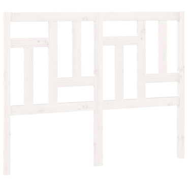 vidaXL Tête de lit Blanc 145,5x4x100 cm Bois de pin massif