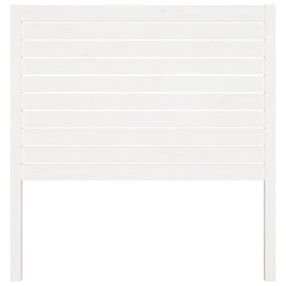 vidaXL Tête de lit Blanc 96x4x100 cm Bois de pin massif