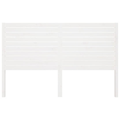 vidaXL Tête de lit blanc 141x4x100 cm pin massif
