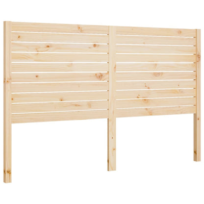 vidaXL Tête de lit 146x4x100 cm Bois de pin massif