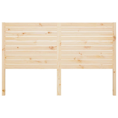 vidaXL Tête de lit 146x4x100 cm Bois de pin massif