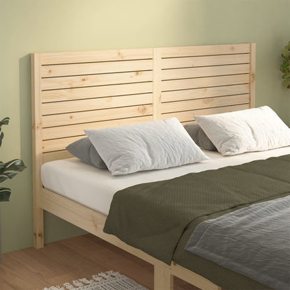 vidaXL Tête de lit 146x4x100 cm Bois de pin massif