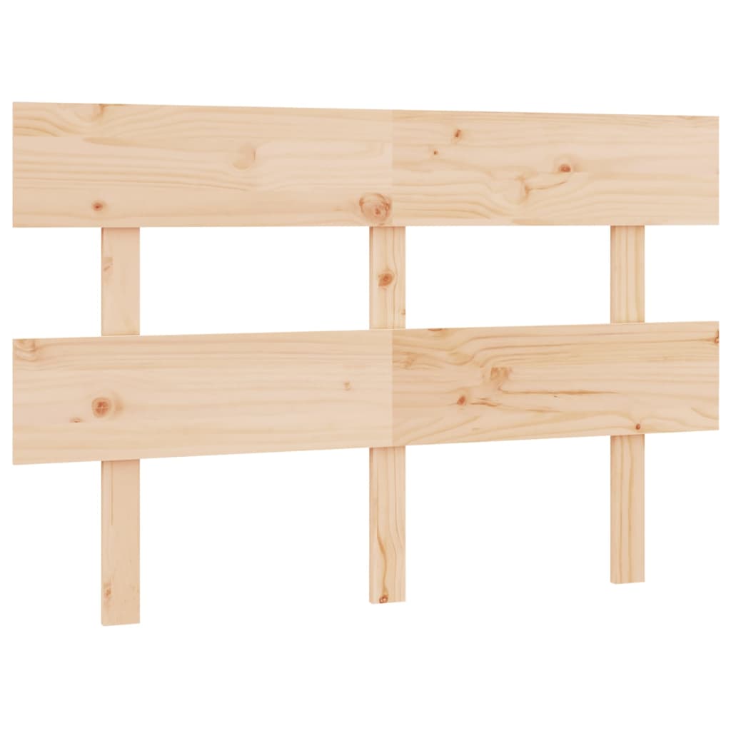 vidaXL Tête de lit 124x3x81 cm Pin massif