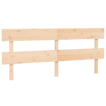 vidaXL Tête de lit 204x3x81 cm Bois de pin massif
