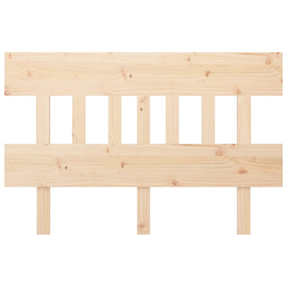 vidaXL Kopfteil 123,5x3x81 cm Massivholz Kiefer