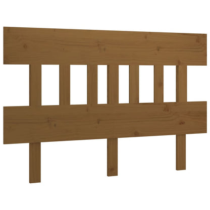 vidaXL Kopfteil Honigbraun 138,5x3x81 cm Massivholz Kiefer