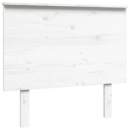 vidaXL Kopfteil Weiß 94x6x82,5 cm Massivholz Kiefer
